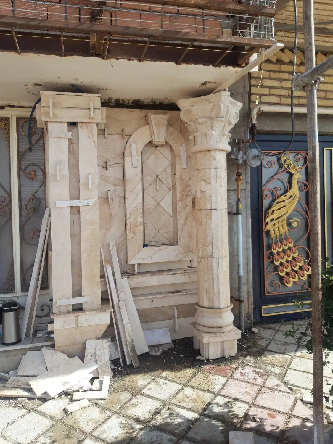 کاشی کاری ساختمان و اجرا صفر تا صد|خدمات پیشه و مهارت|تاکستان, |دیوار