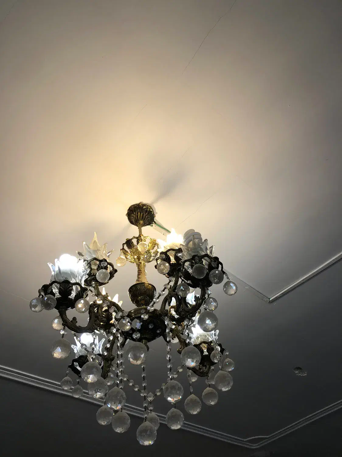 لوستر برنزی|لوستر و چراغ آویز|اهر, |دیوار