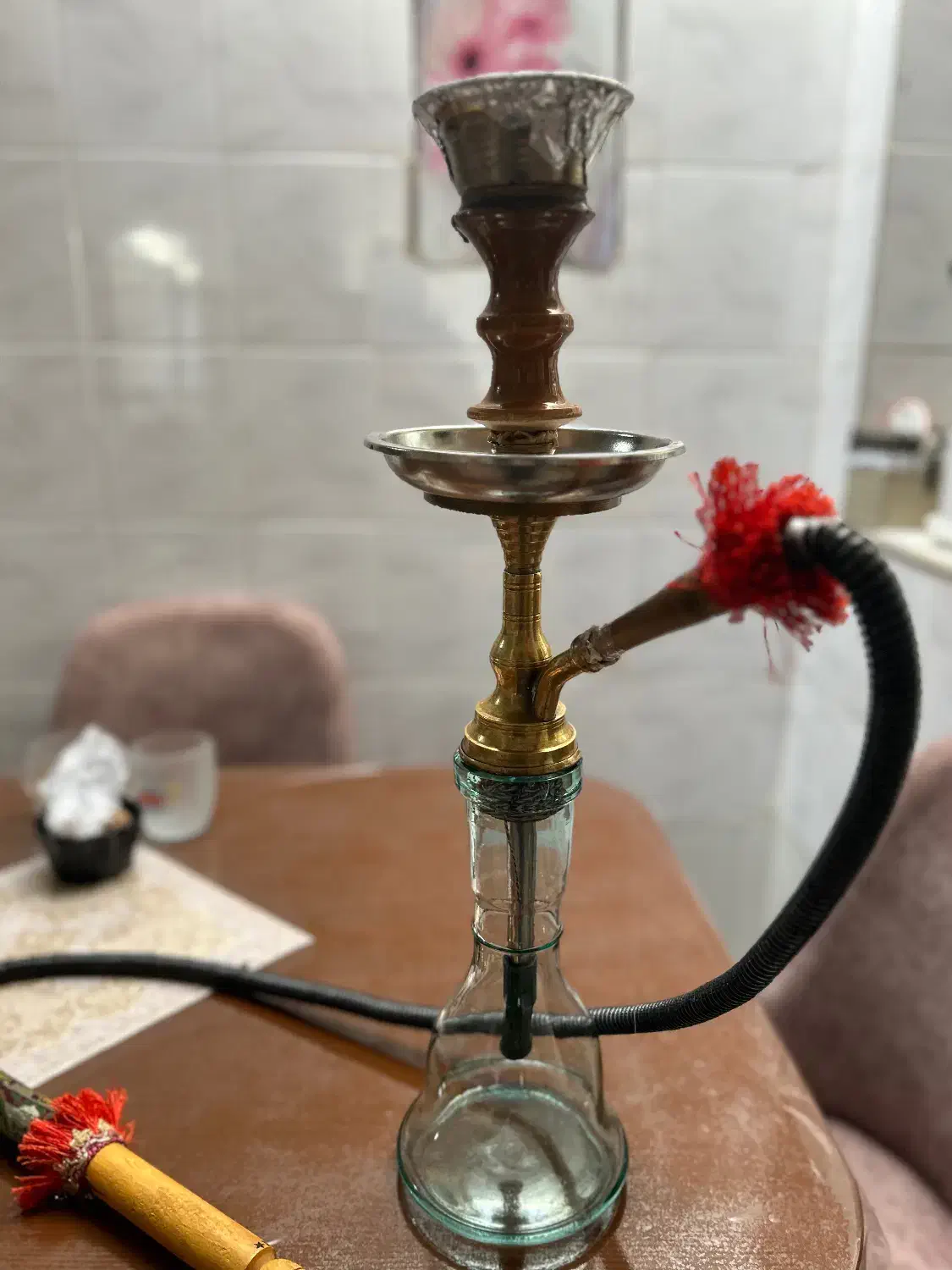 قلیان تمام برنج درحد|زیورآلات و اکسسوری|قیدار, |دیوار