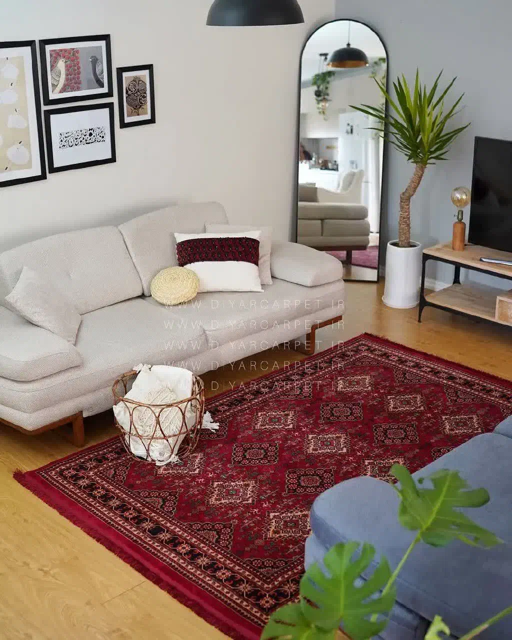 دیار فرش کاشان|فرش|اصفهان, بهار آزادی|دیوار