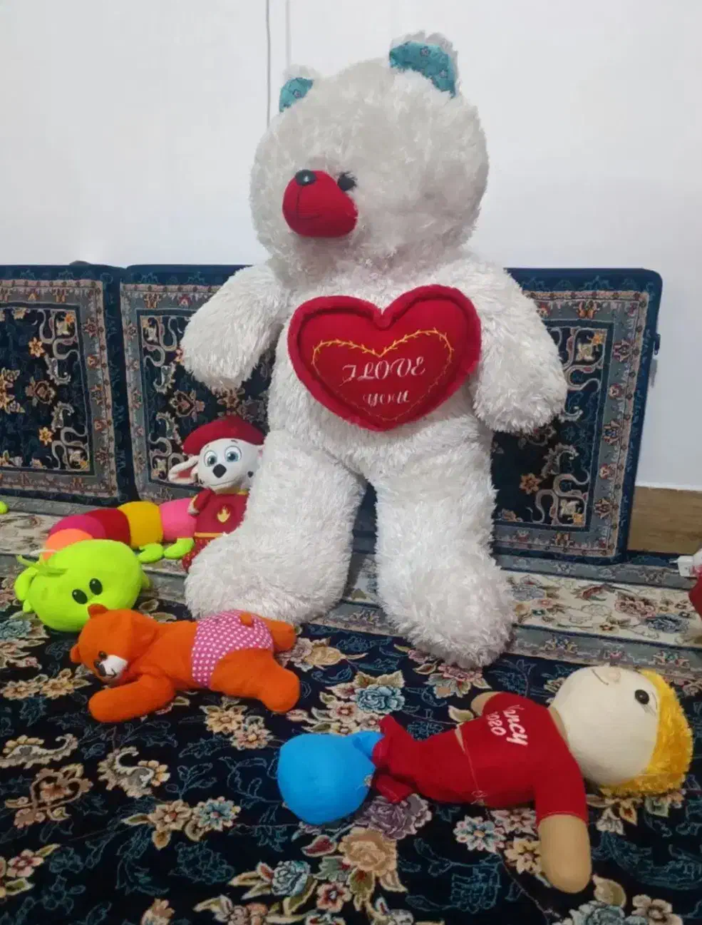 فروش تعدادی عروسک 5عددهمگی با هم ۸۰۰۰۰۰تومان|اسباب‌بازی بچه|کازرون, |دیوار