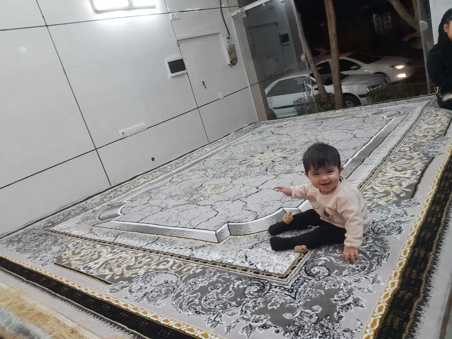 فرش مروارید کاشان ۱۲متری ۹م۶م طوقچی اصفهان|فرش|اصفهان, مصلی|دیوار