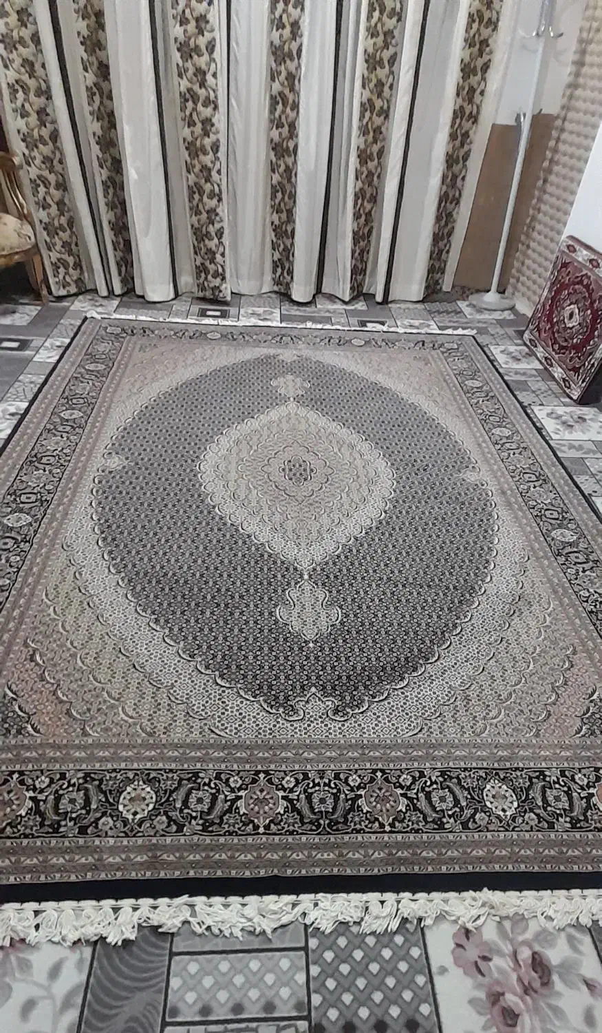 فرش ماهی|فرش|تبریز, |دیوار