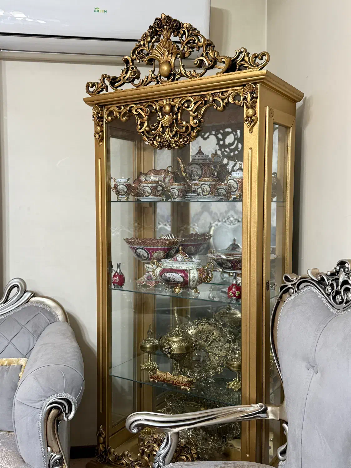 بوفه طلایی|بوفه، ویترین، کنسول|کرج, فاز ۳ گوهردشت|دیوار