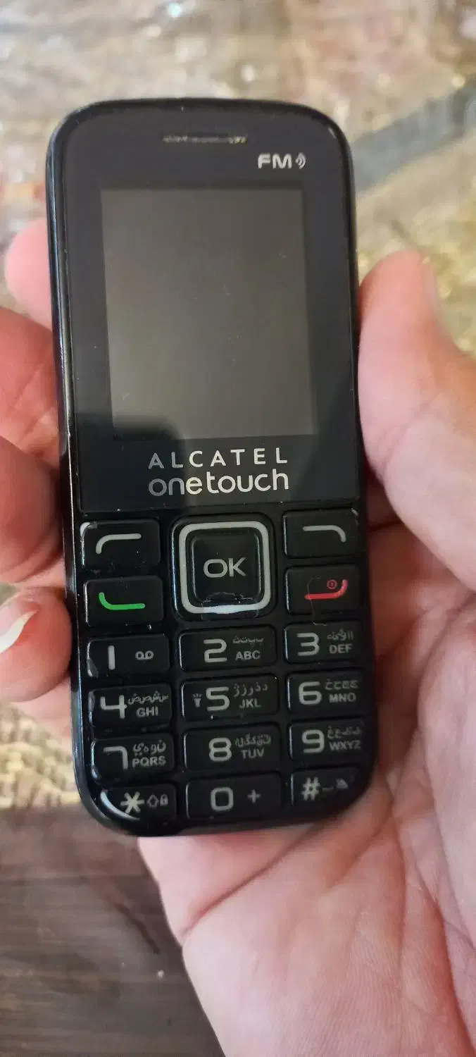 گوشی آلکاتل اصل دوسیم رم خور قیمت ۸۵۰ هزار تومن|موبایل|رشت, پیرسرا|دیوار