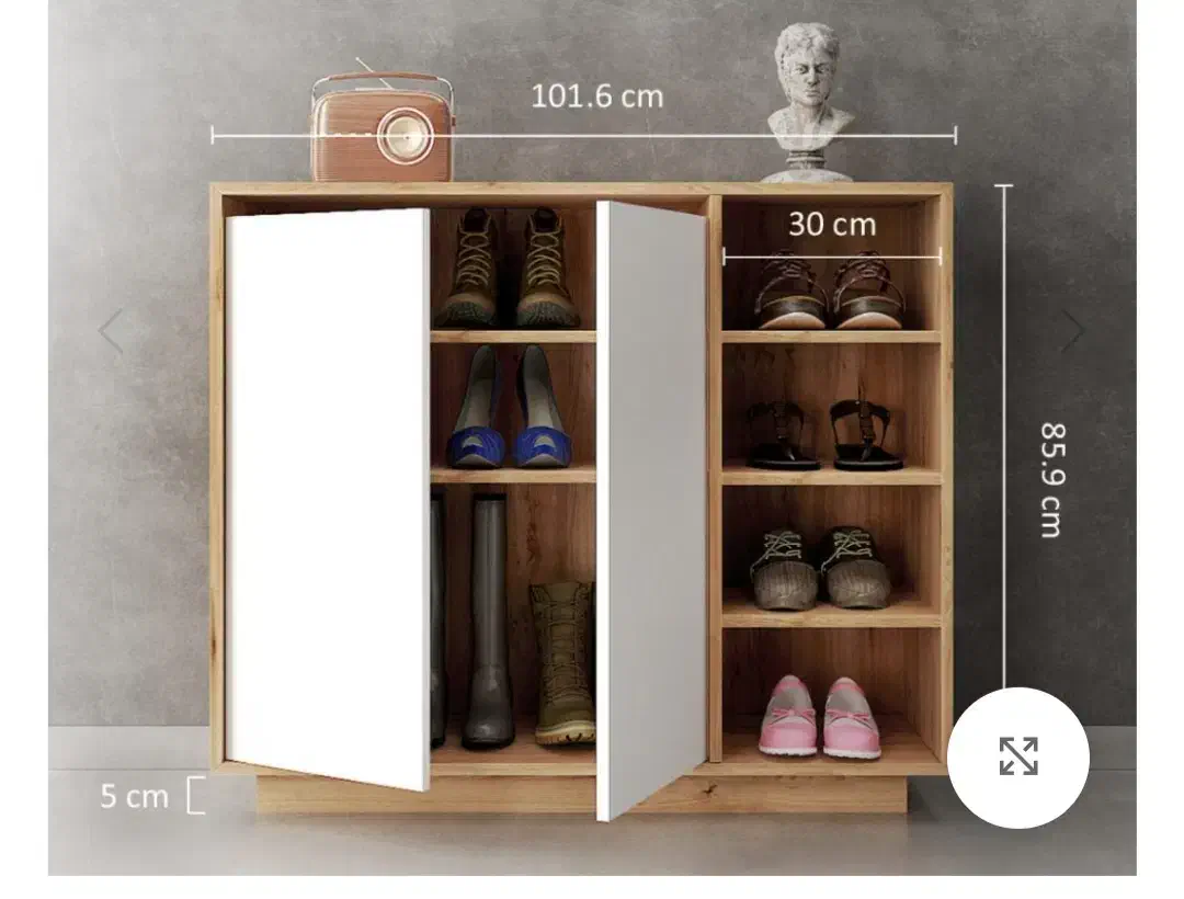 جا کفشی ام دی آف و تمام لوازم ام دی افی|جاکفشی، کمد، دراور|نکا, |دیوار