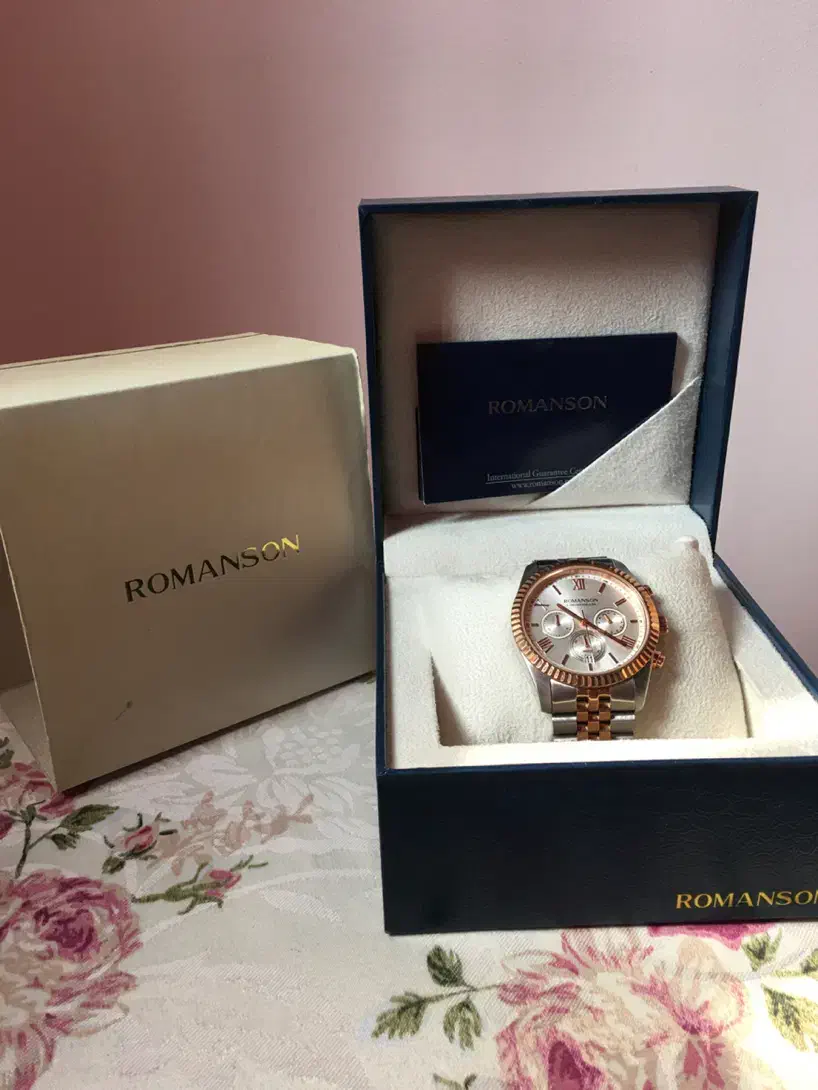 ساعت رومانسون رزگلد، درحد نو|ساعت|محمودآباد, |دیوار