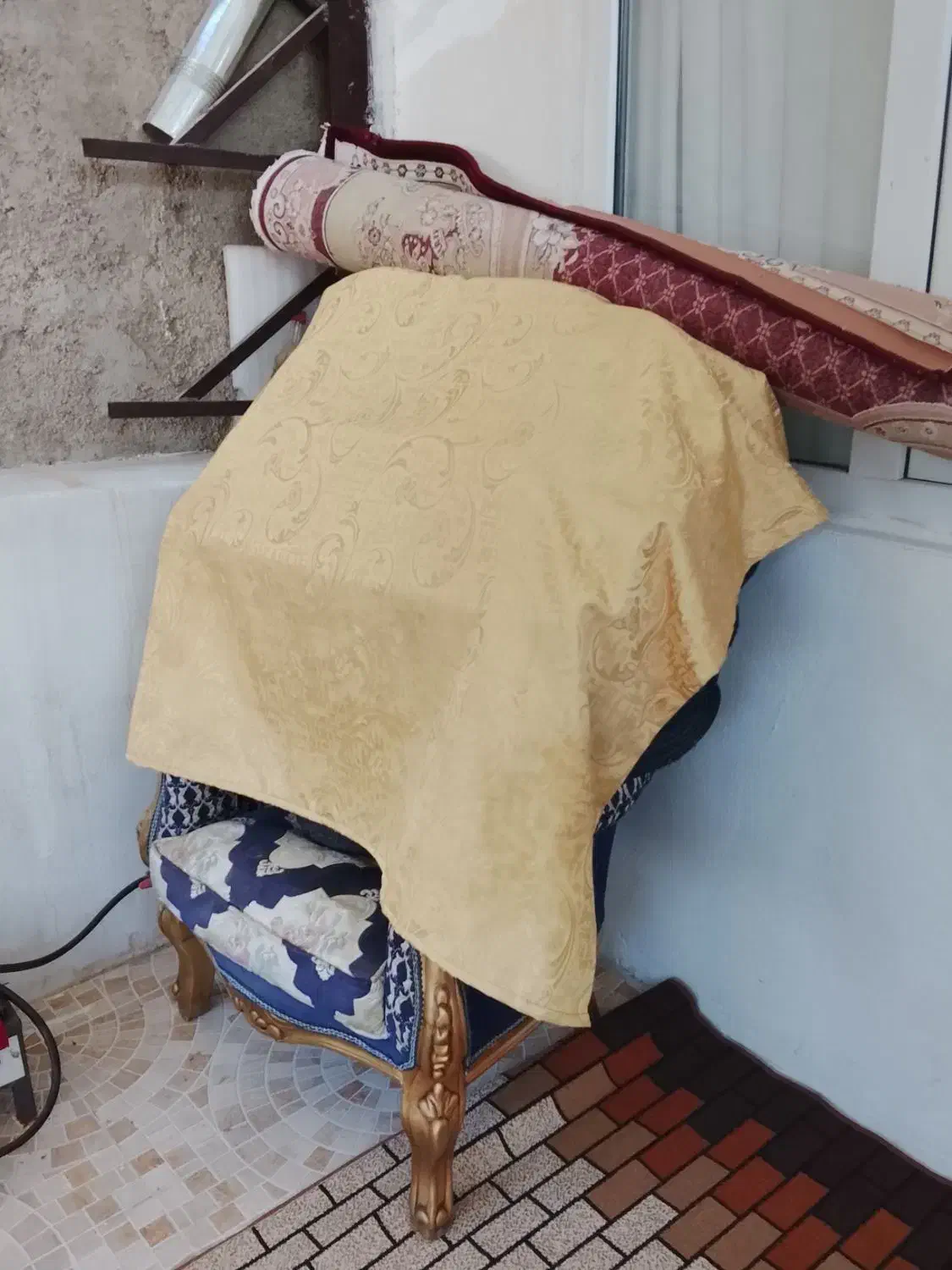 مبل چوب گردو 7 نفره|مبلمان خانگی و میز عسلی|رباطکریم, رباطکریم|دیوار