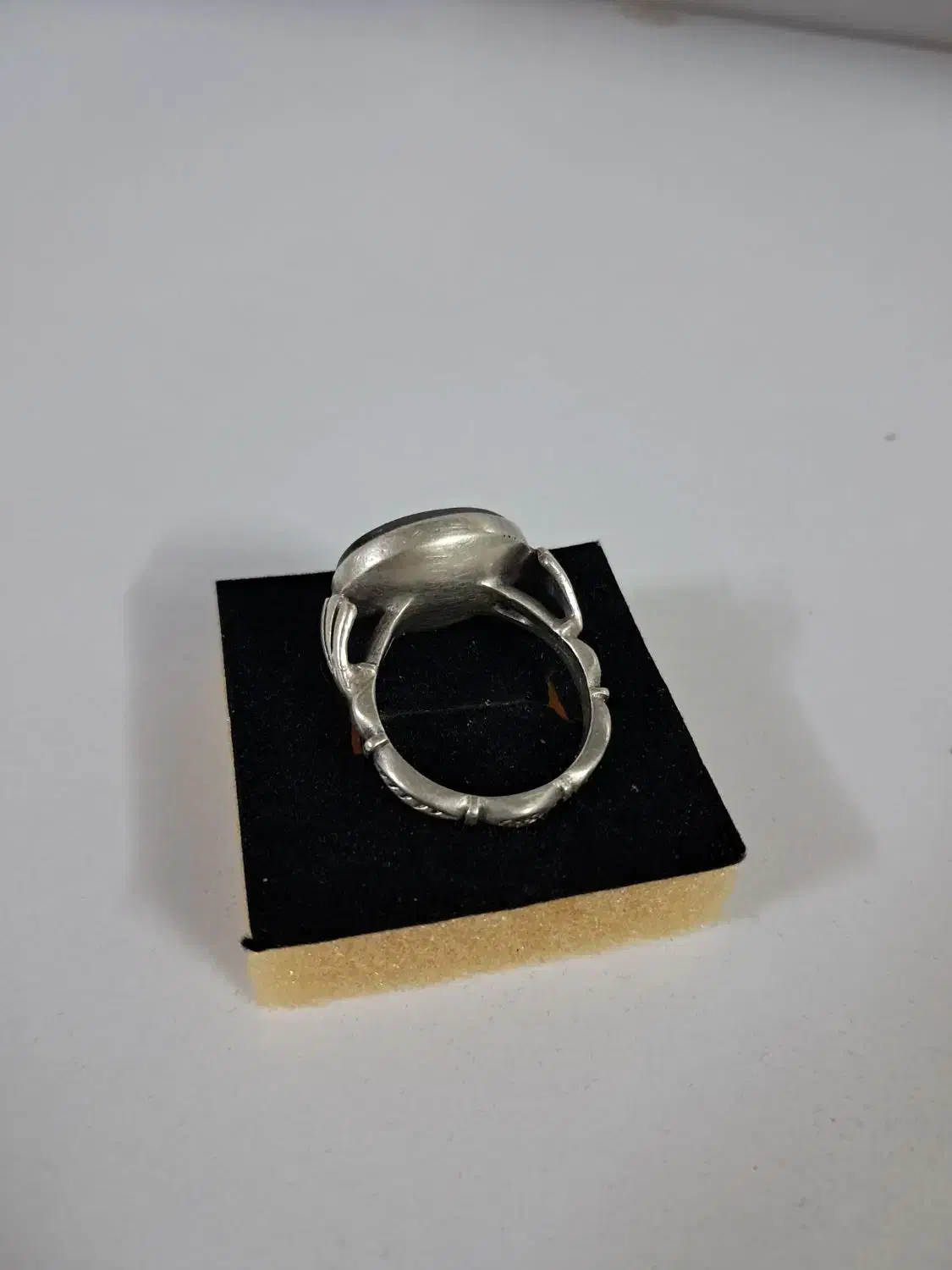 انگشتر نقره خطی قدیمی|جواهرات|تربت‌حیدریه, ۴۵ متری|دیوار