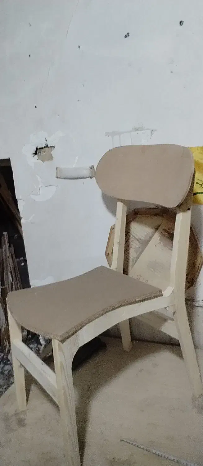 صندلی .خام|میز و صندلی غذاخوری|زبرخان, |دیوار