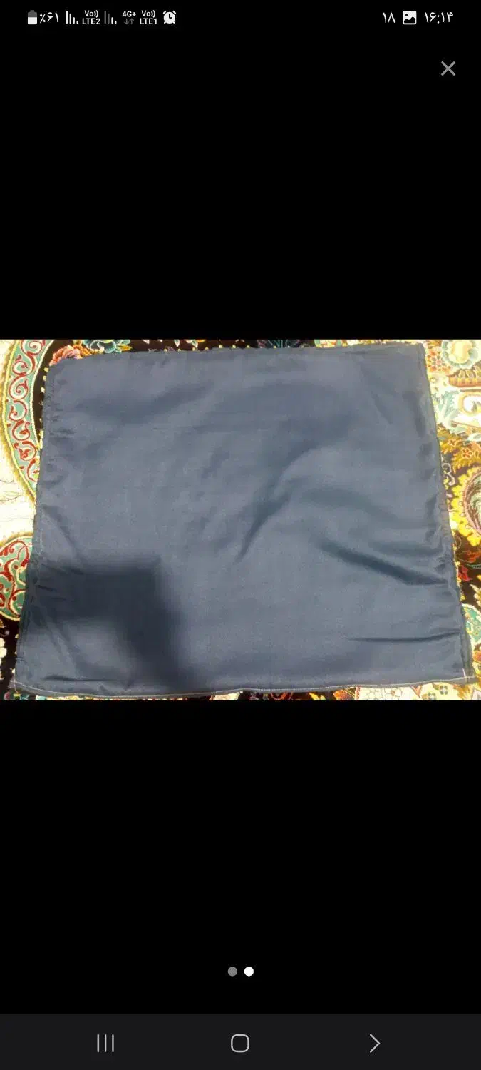 فروش پوش بالشت در حد نو سورمه ای|رختخواب، بالش، پتو|تنکمان, |دیوار