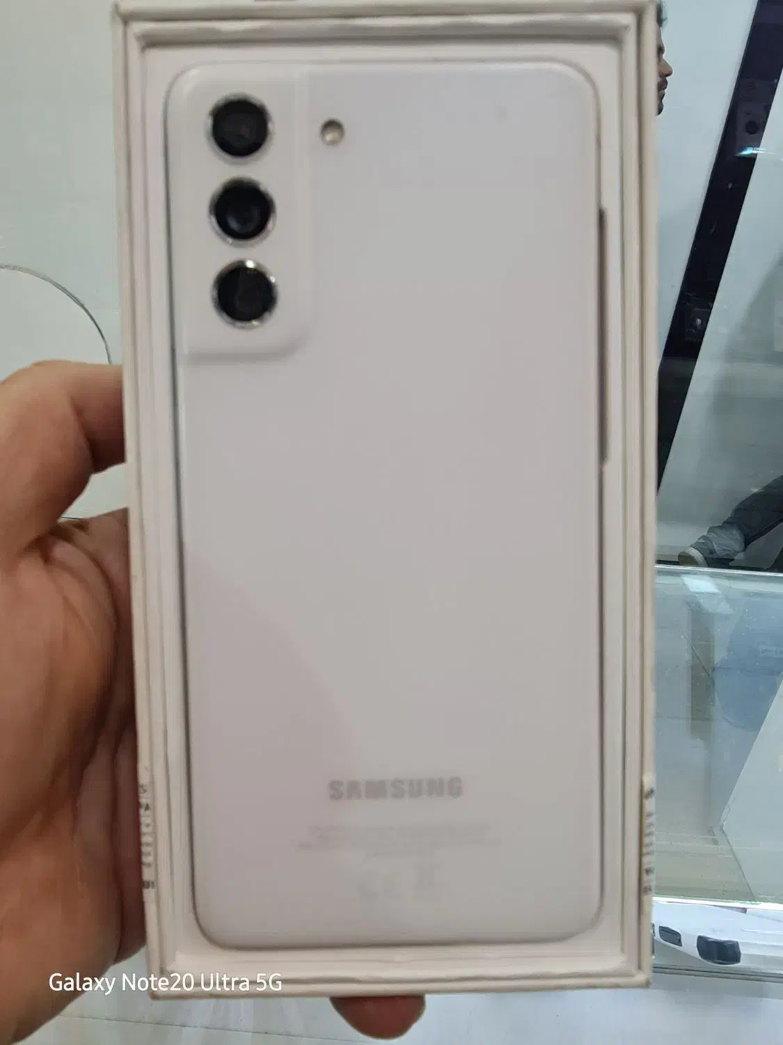 گوشی s21FE خیلی تمیز 256 رام 8|موبایل|سمنان, |دیوار