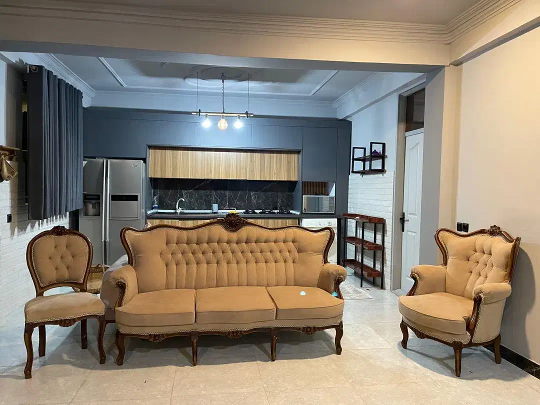 یک دست مبل ۹ نفره|مبلمان خانگی و میز عسلی|رشت, فلسطین|دیوار