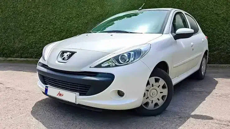 207i سفید خشک tu5 دنده ای|خودرو سواری و وانت|زنجان, |دیوار