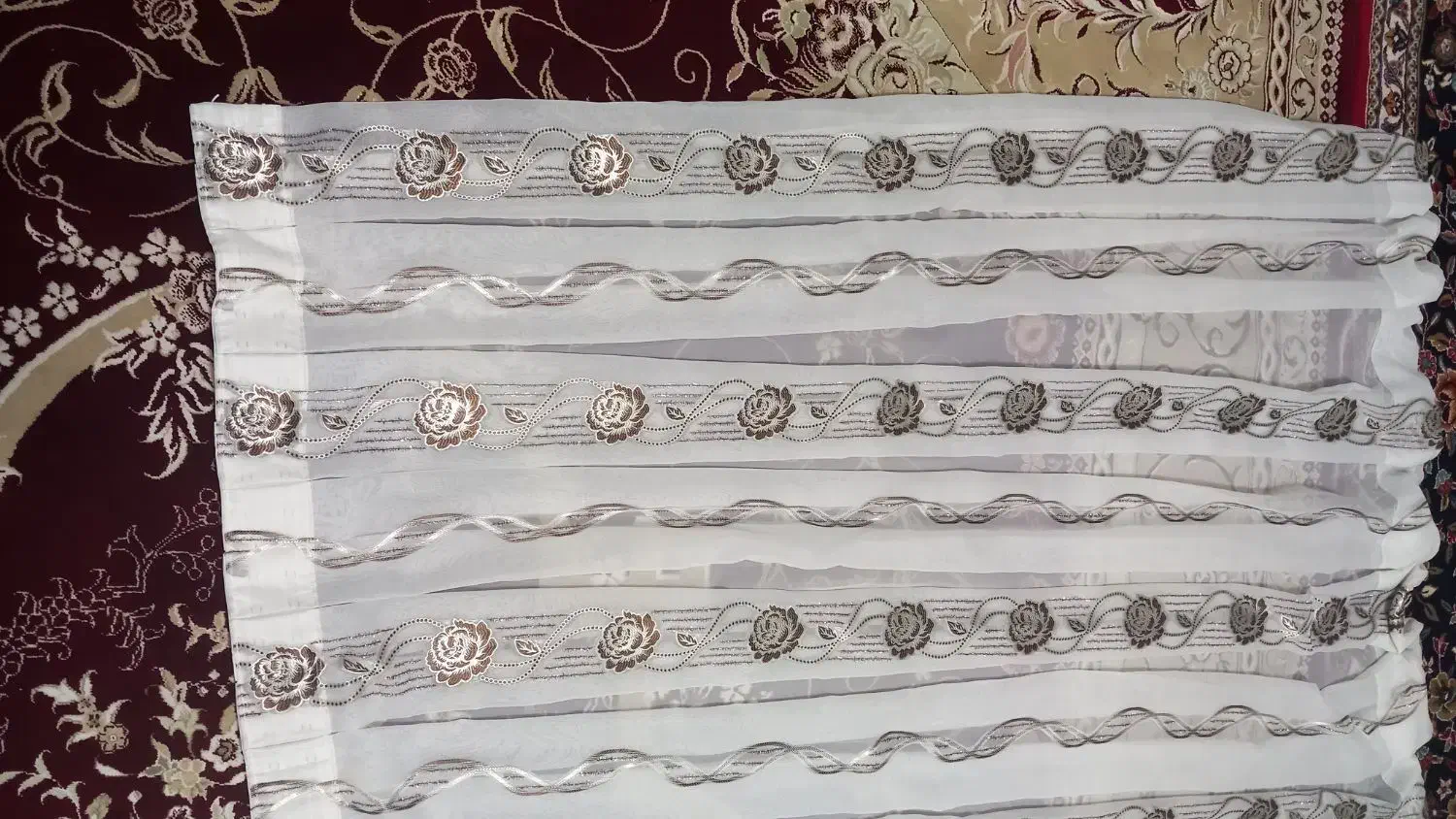 پرده تمیز وسالم|پرده، رانر، رومیزی|قروه, |دیوار