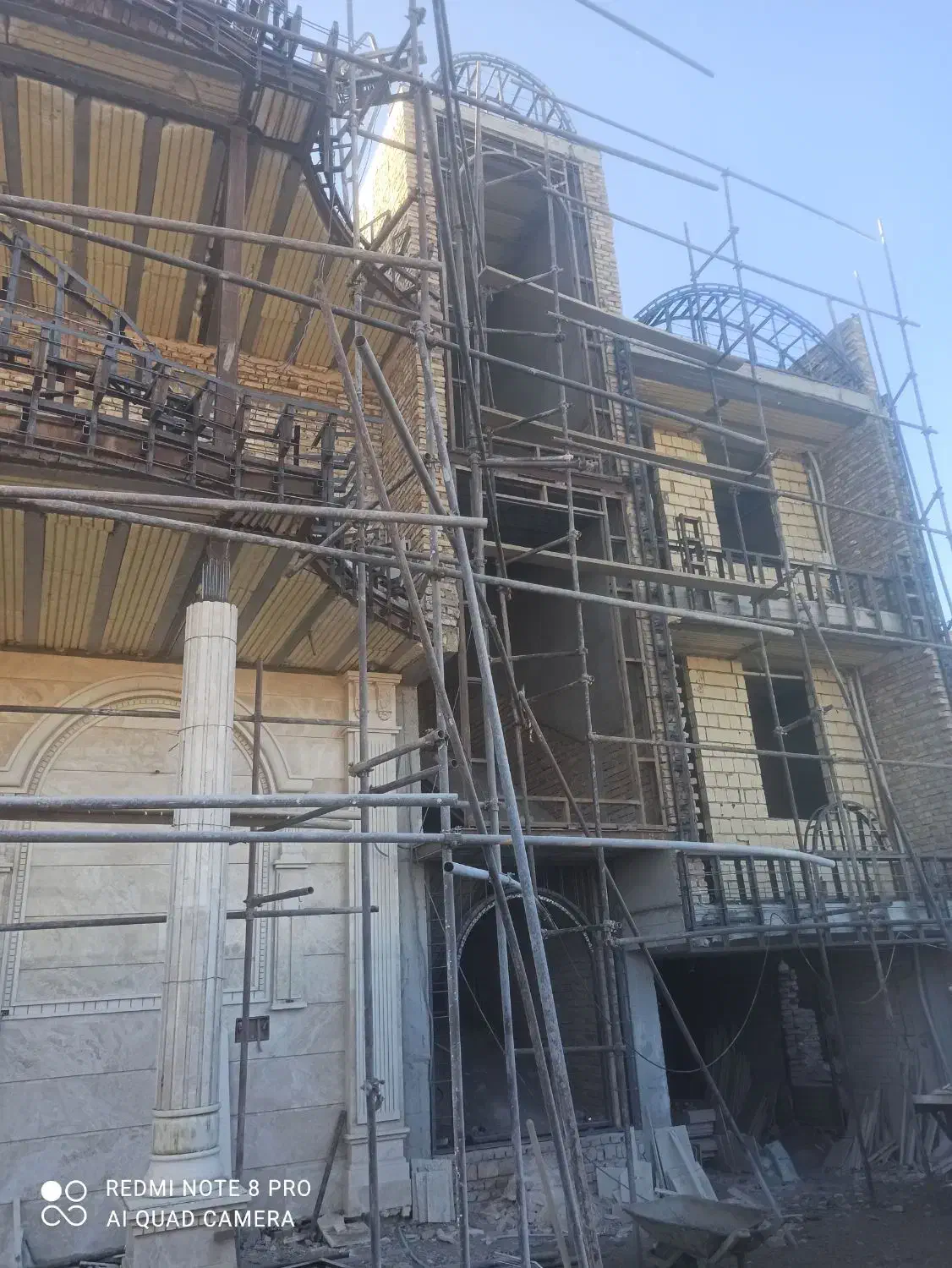 جوشکاری نما و اسکلت فلزی|خدمات پیشه و مهارت|سراوان, |دیوار