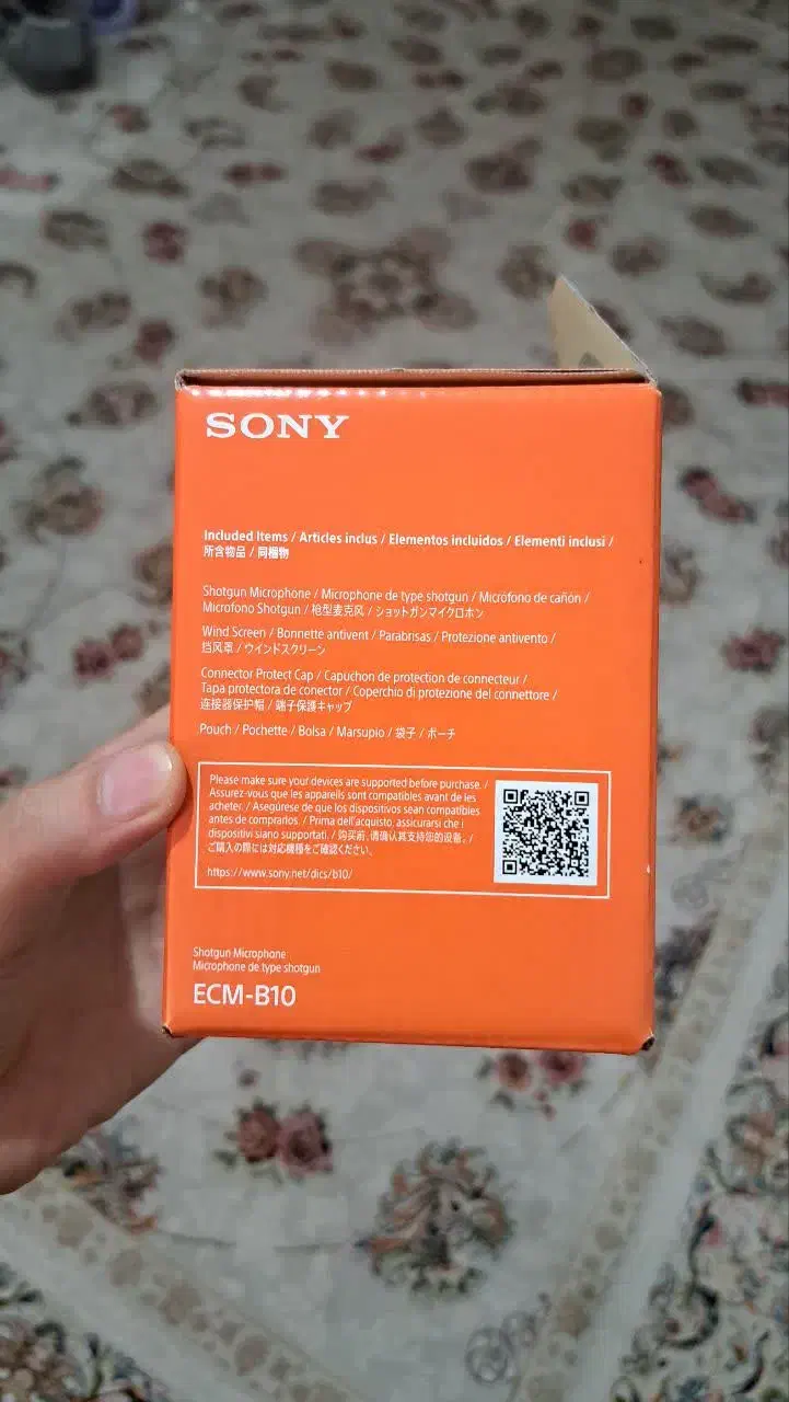 میکردفون حرفه ای سونی اصل|دوربین عکاسی و فیلمبرداری|مشهد, ایثارگران|دیوار