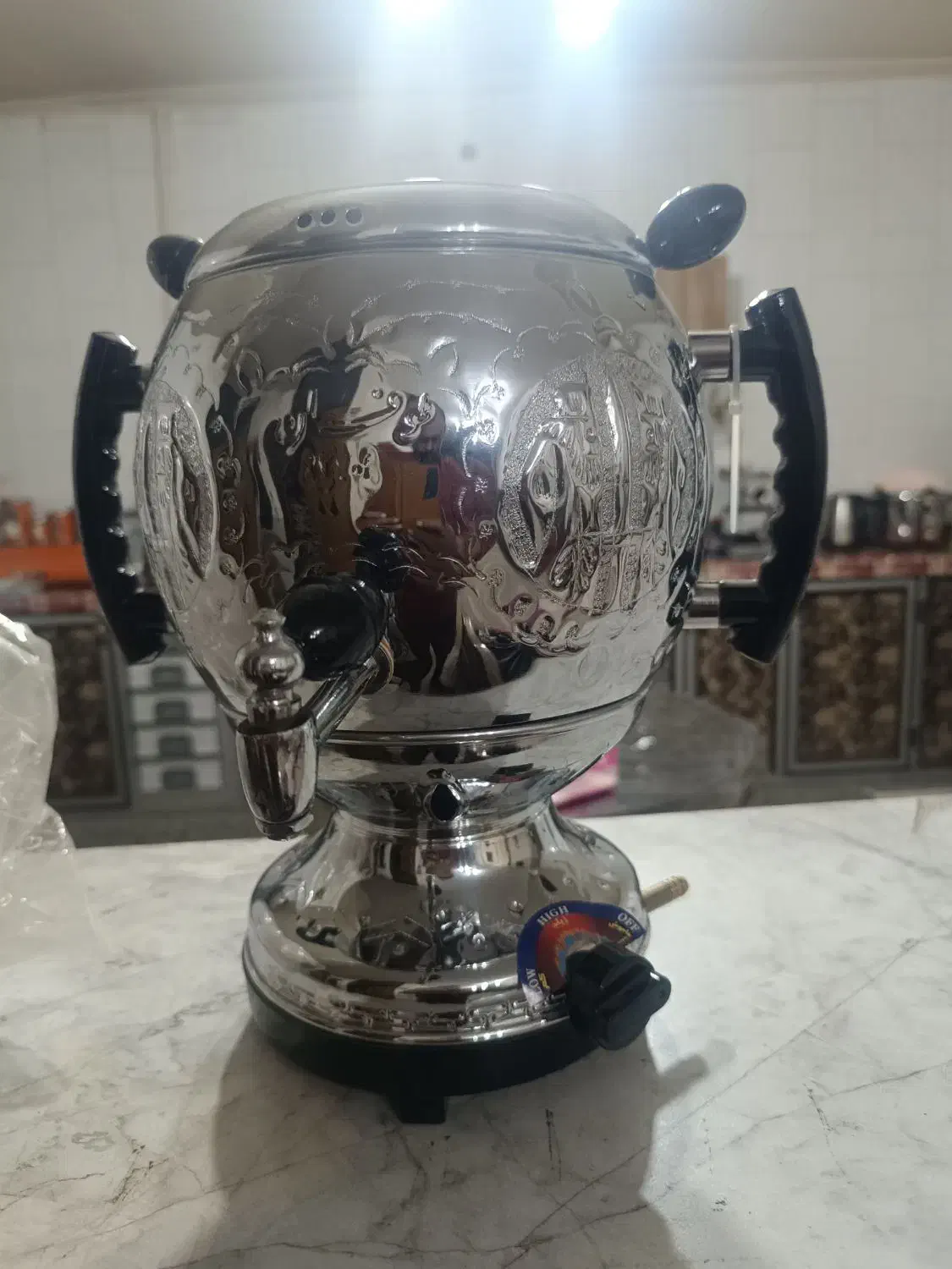 سماور گازی نو|سماور، چایساز، قهوهساز|نجفآباد, امام خمینی|دیوار