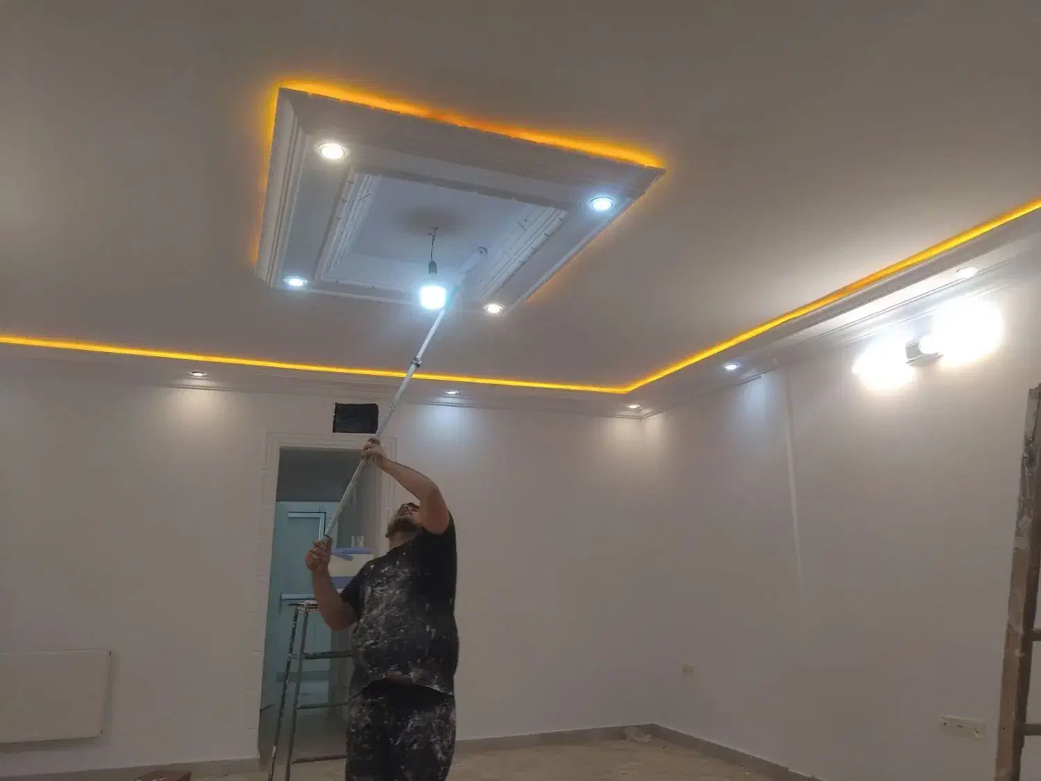 نقاشی ساختمان ابوالفضل|خدمات پیشه و مهارت|گلستان (تهران), |دیوار