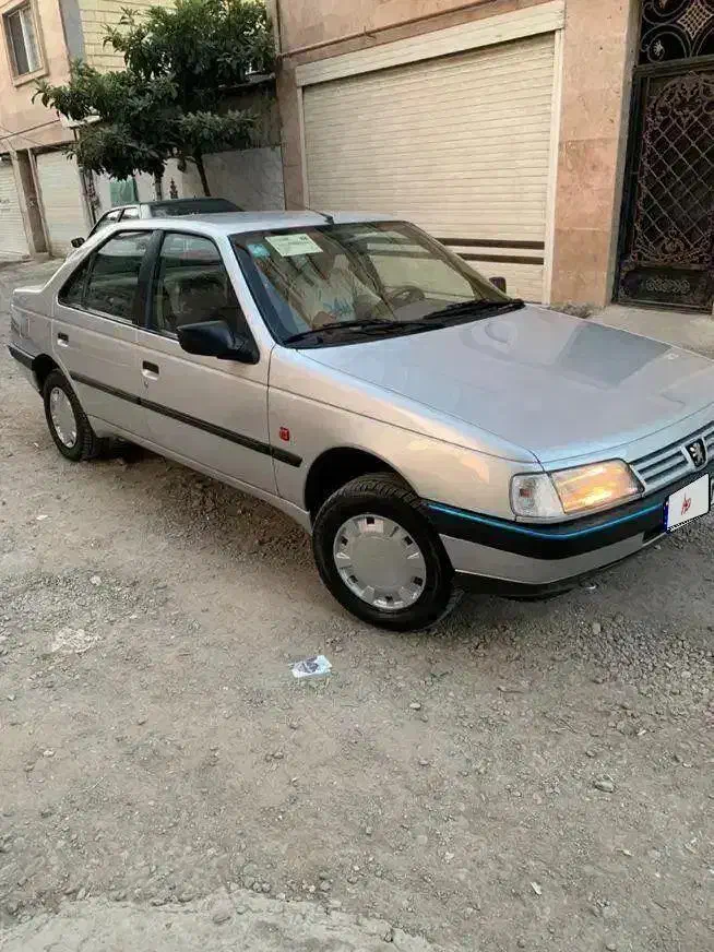 پژو ۴۰۵ GLX دوگانه نقرهای مدل ۹۱|خودرو سواری و وانت|رشت, یخسازی|دیوار