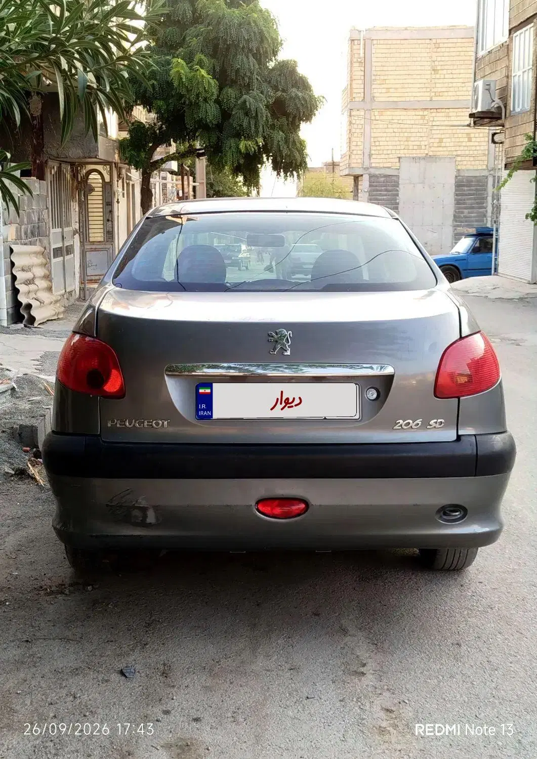 206sd|خودرو سواری و وانت|کرمانشاه, |دیوار