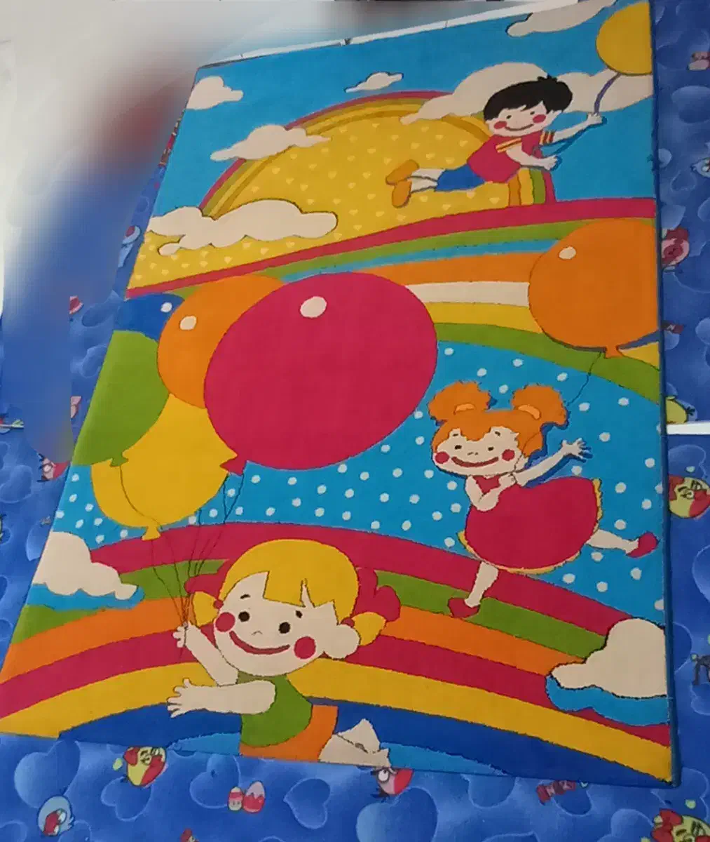 گلیم فرش کودک|گلیم، جاجیم، گبه|خرم‌آباد, |دیوار