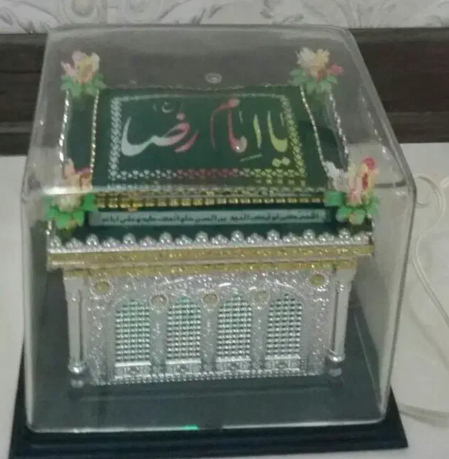 ماکت ضریح امام رضا ( دارای چراغ داخل ضریح)|مجسمه، تندیس، ماکت|اصفهان, سرچشمه|دیوار