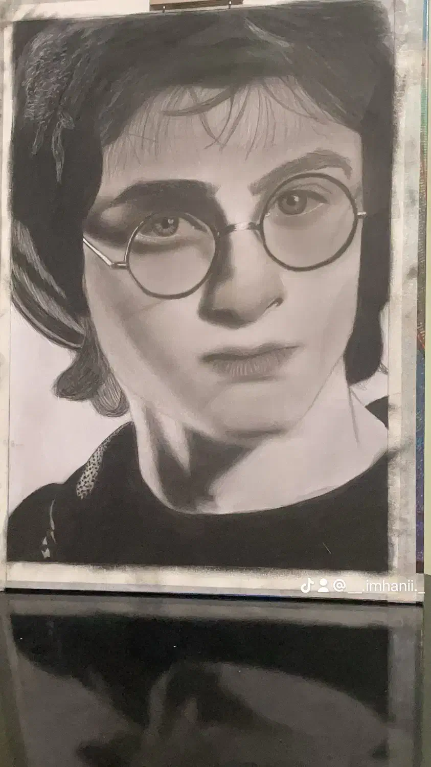 طراحی چهره سیاه قلم|تابلو، نقاشی، عکس|یاسوج, |دیوار