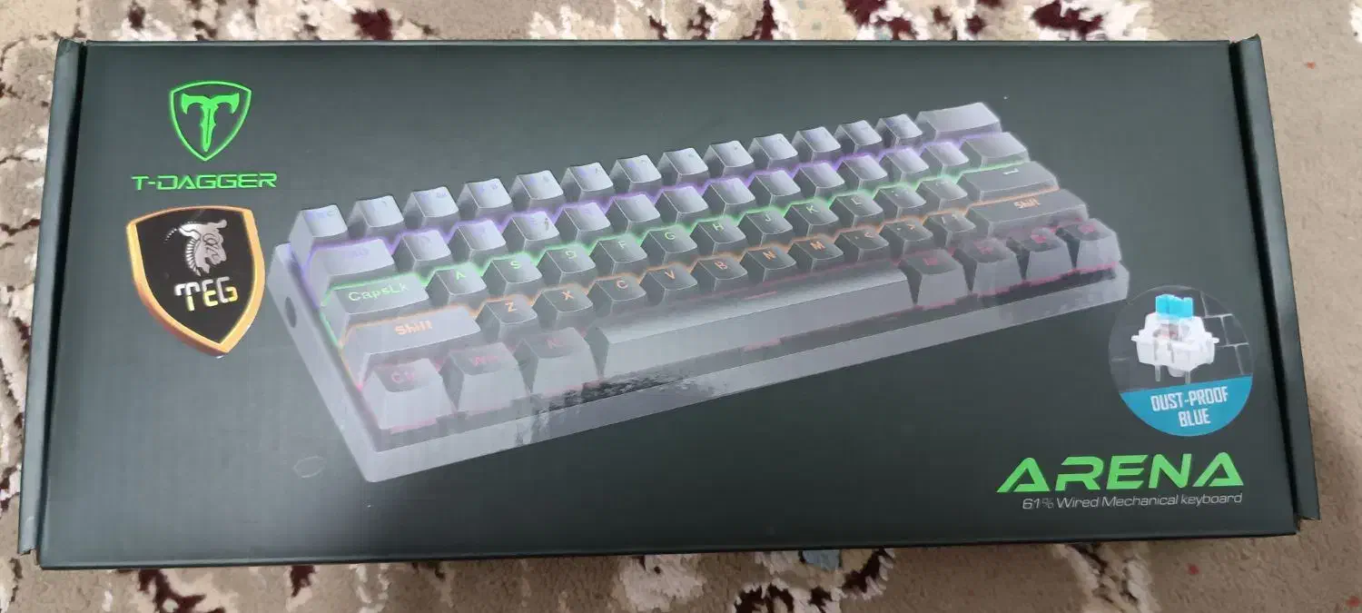 کیبورد t dagger|قطعات و لوازم جانبی رایانه|ابهر, |دیوار