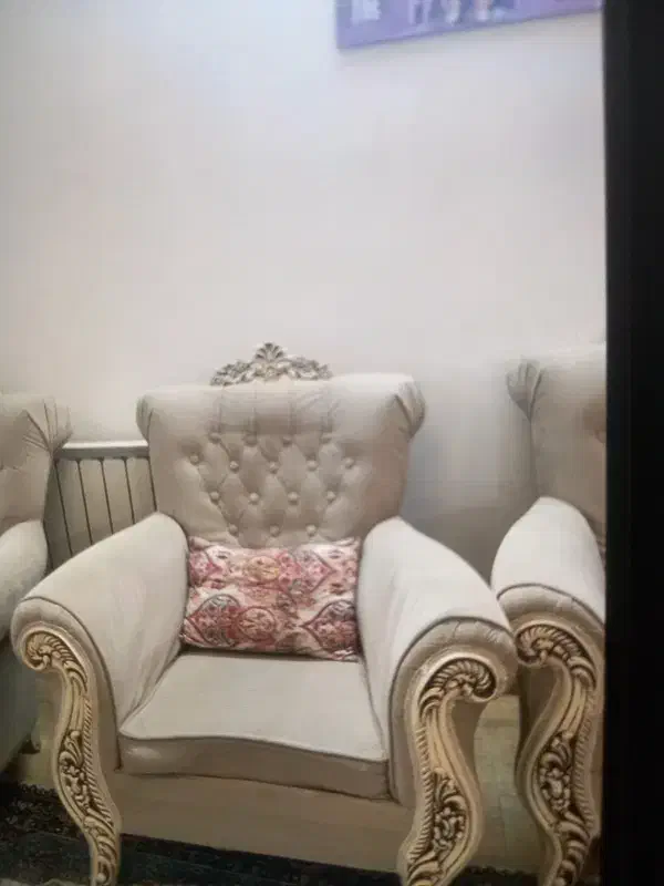 مبل نه نفره به همراه میز نهارخوری|مبلمان خانگی و میز عسلی|قائم‌شهر, |دیوار