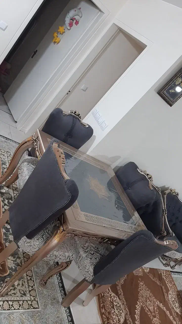 میزغذاخوری 4 نفره شیک|میز و صندلی غذاخوری|تهران, قصر فیروزه ۱|دیوار