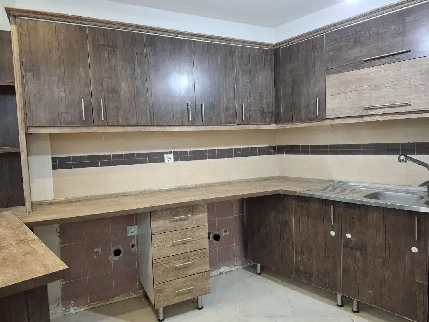 فروش کابینت آشپزخانه با سینک و هود|بوفه، ویترین، کنسول|مشهد, گلبرگ|دیوار