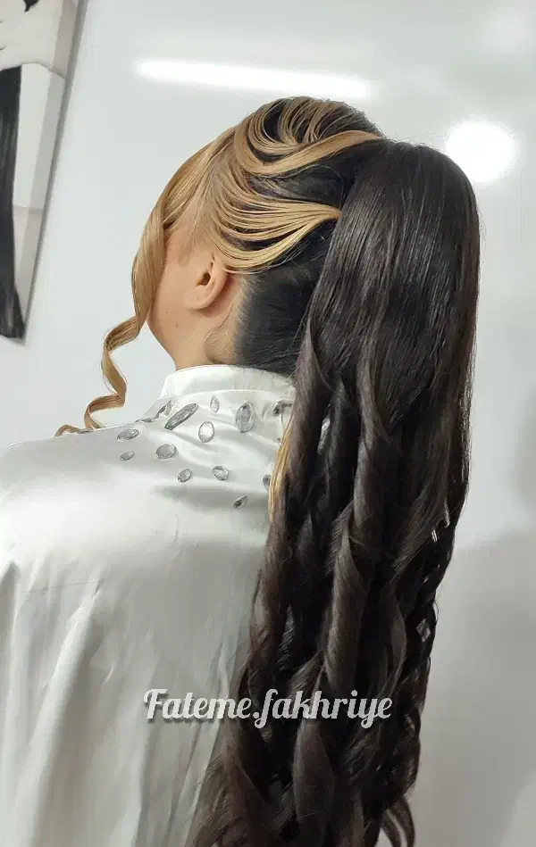 شینیون و میکاپ|خدمات آرایشگری و زیبایی|کاشان, درب یلان|دیوار