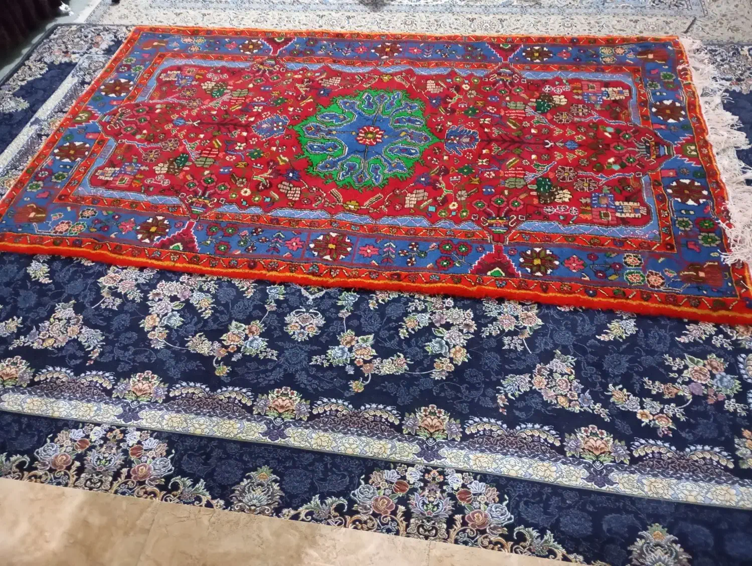 قالی|فرش|نهاوند, |دیوار