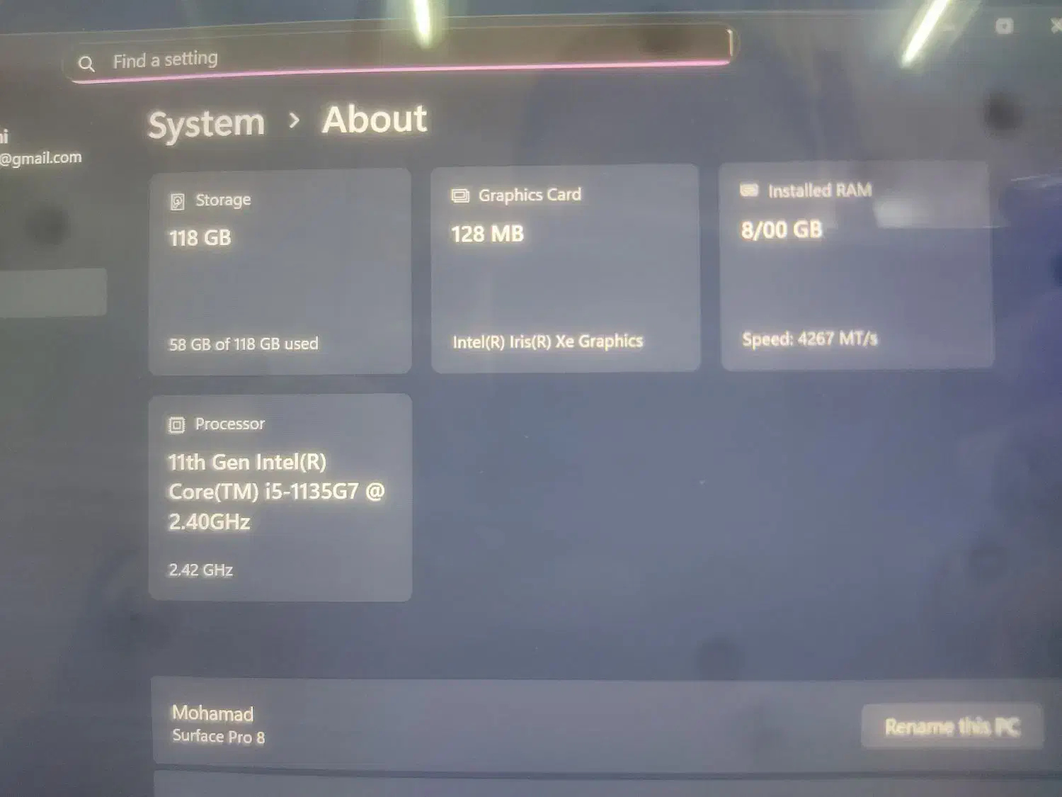 surface pro 8|رایانه همراه|تبریز, |دیوار