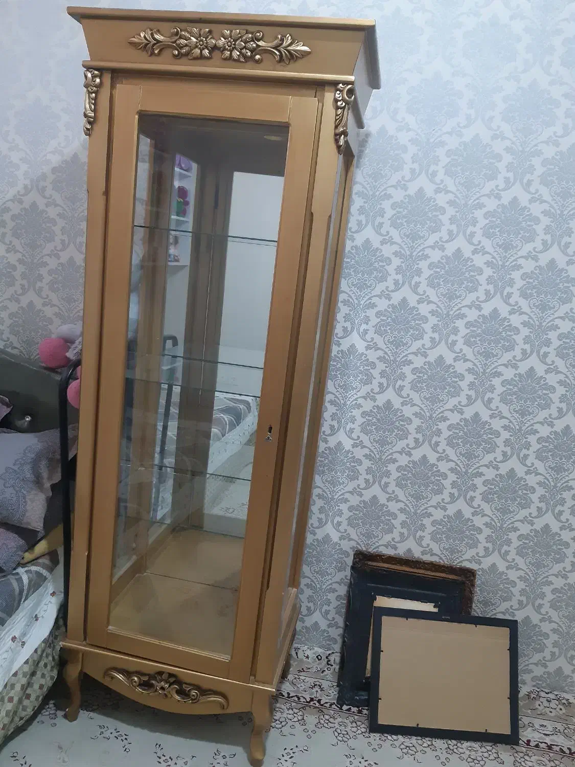 گنجه چوبی|بوفه، ویترین، کنسول|مشهد, الهیه|دیوار