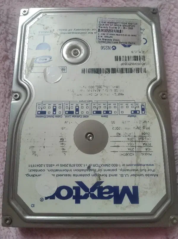 هارد 60 مکستور|قطعات و لوازم جانبی رایانه|تهران, سوهانک|دیوار