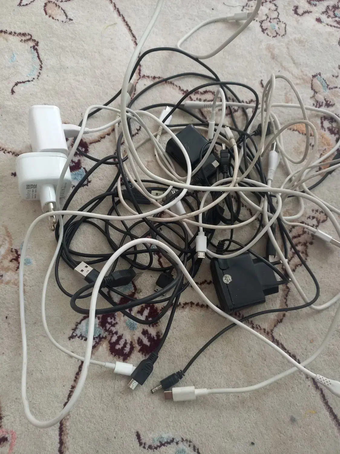 شارژرسامسونگ سیم شارژروشارژر|لوازم جانبی موبایل و تبلت|قم, انسجام|دیوار