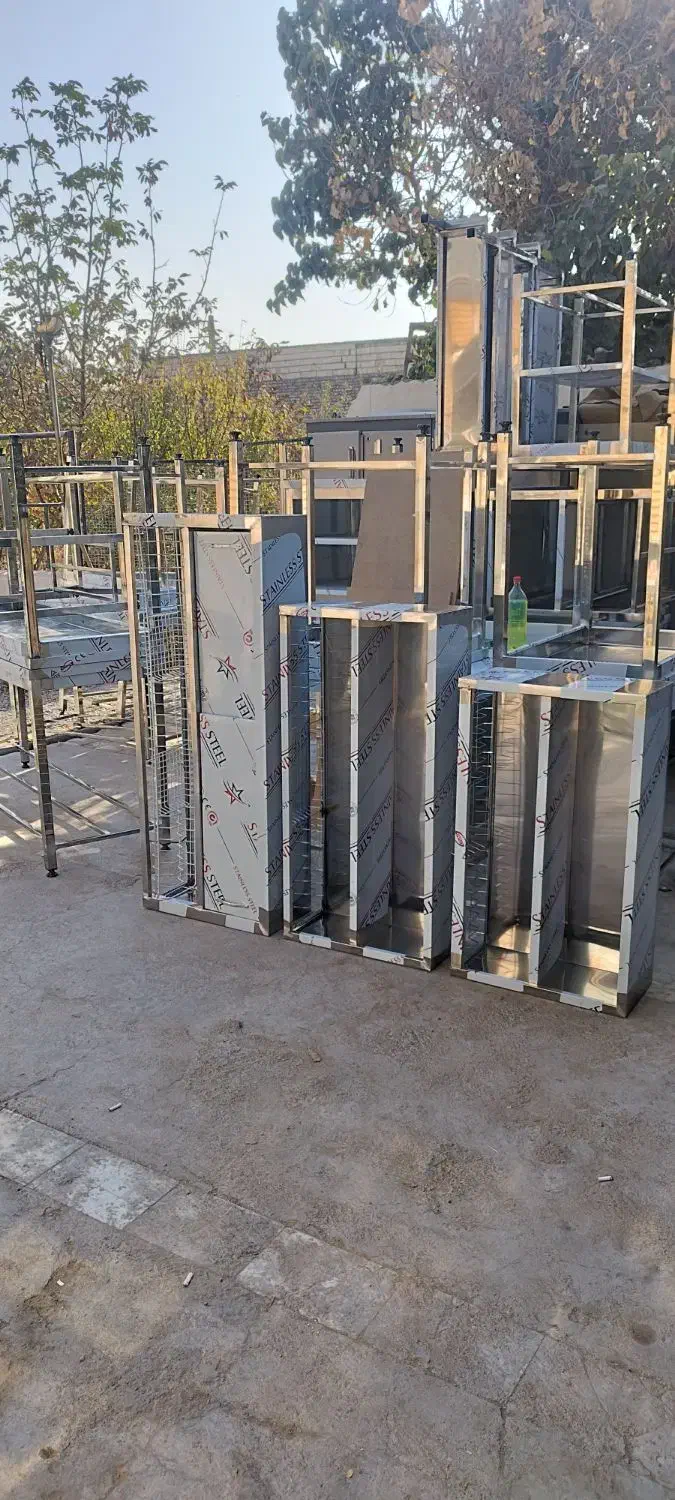 میزکار استیل سینک وان ترولی جاسیخی کابینت|فروشگاه و مغازه|شاهدشهر, |دیوار