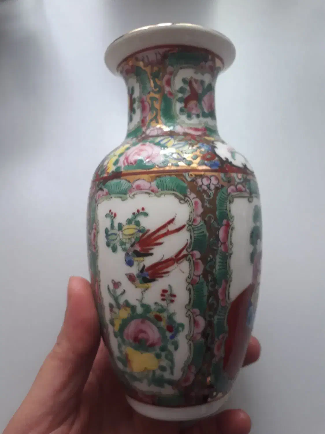 گلدان گل مرغی قدیمی|کلکسیون اشیاء عتیقه|تهران, سید خندان (جلفا)|دیوار