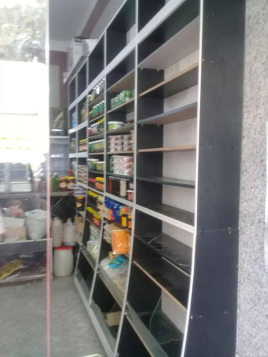 قفسه ام دی اف|فروشگاه و مغازه|ری, باروت کوبی|دیوار