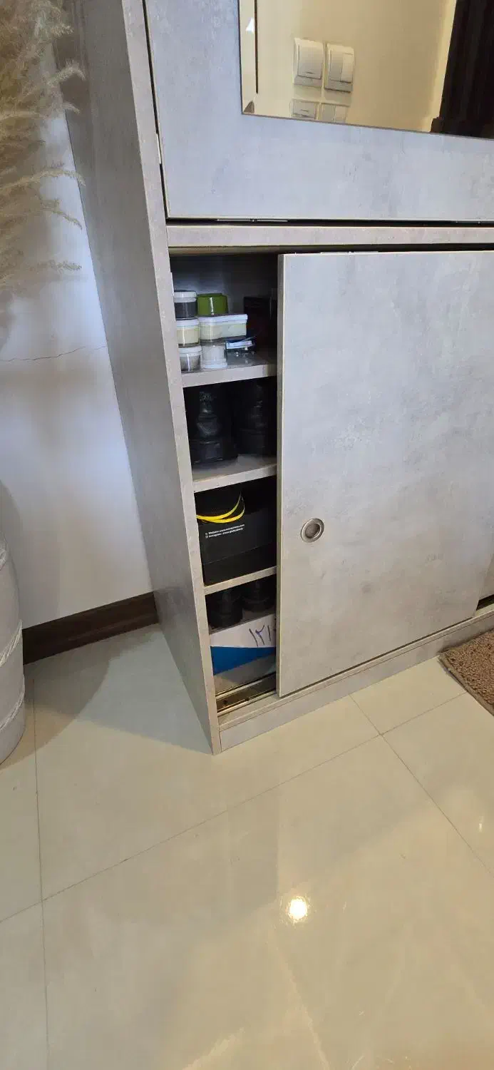 جاکفشی و آویز لباس MDF|جاکفشی، کمد، دراور|شهرکرد, |دیوار