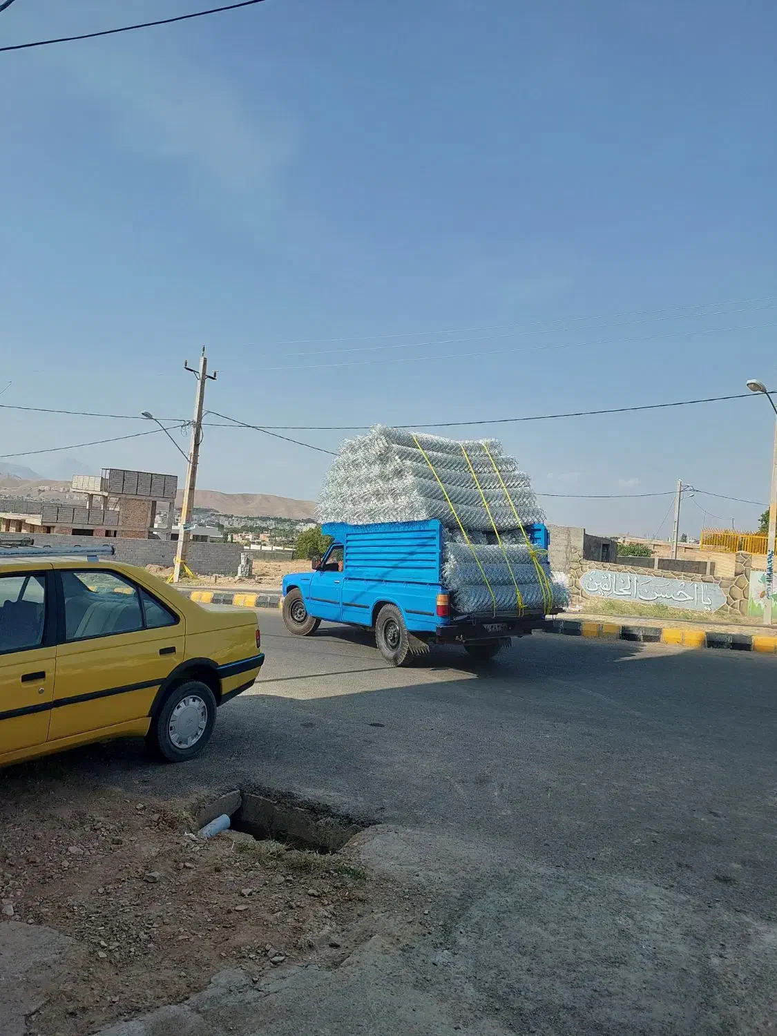 کارگاه تولید فنس و پایه فنس کشاورز|خدمات باغبانی و درختکاری|جلفا, |دیوار