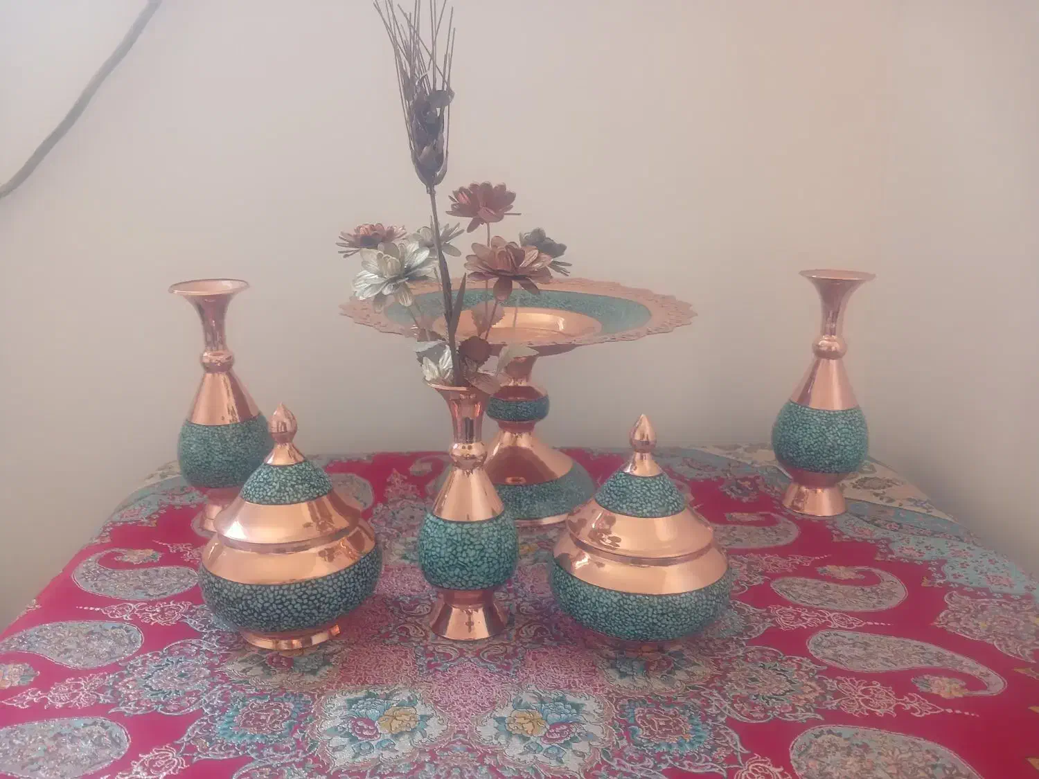 فیروزه روی مس|صنایع دستی و سایر لوازم تزئینی|اهواز, زیتون کارمندی|دیوار