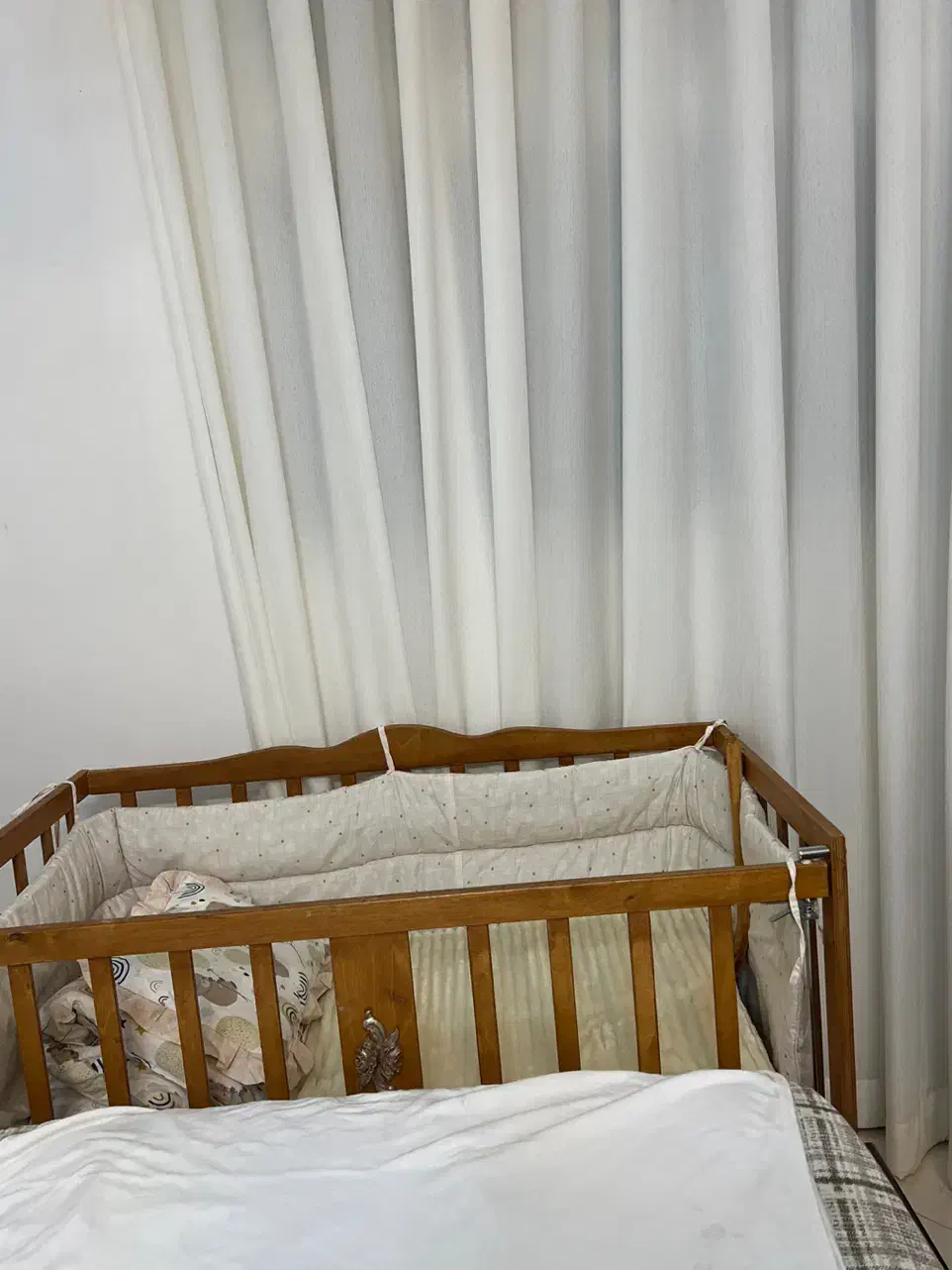 تخت گهواره مادر کودک|اسباب و اثاث بچه|قم, انسجام|دیوار