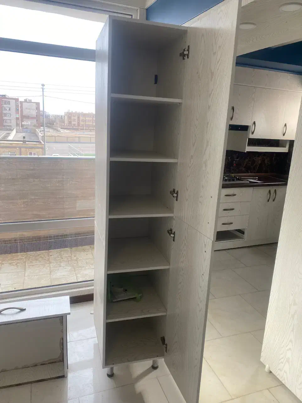 کمد قفسه دار|جاکفشی، کمد، دراور|گلبهار, شهر جدید گلبهار|دیوار