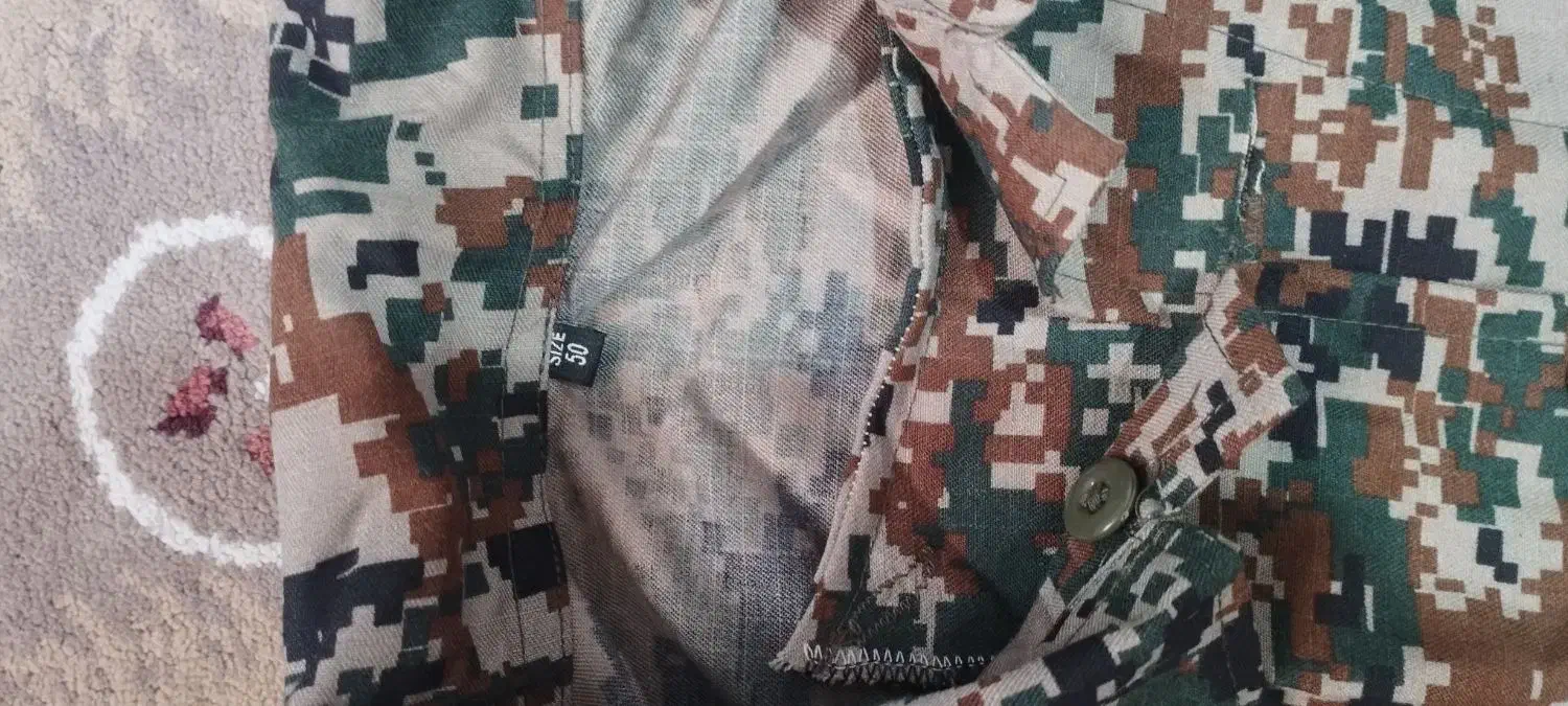 لباس نظامی چریکی سایز 50|لباس|خرمآباد, |دیوار