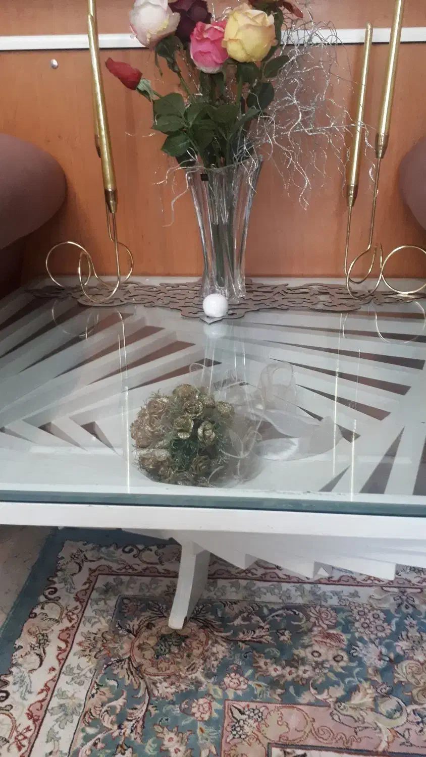 عسلی سفید|مبلمان خانگی و میز عسلی|تهران, گلستان (شهرک راه آهن)|دیوار