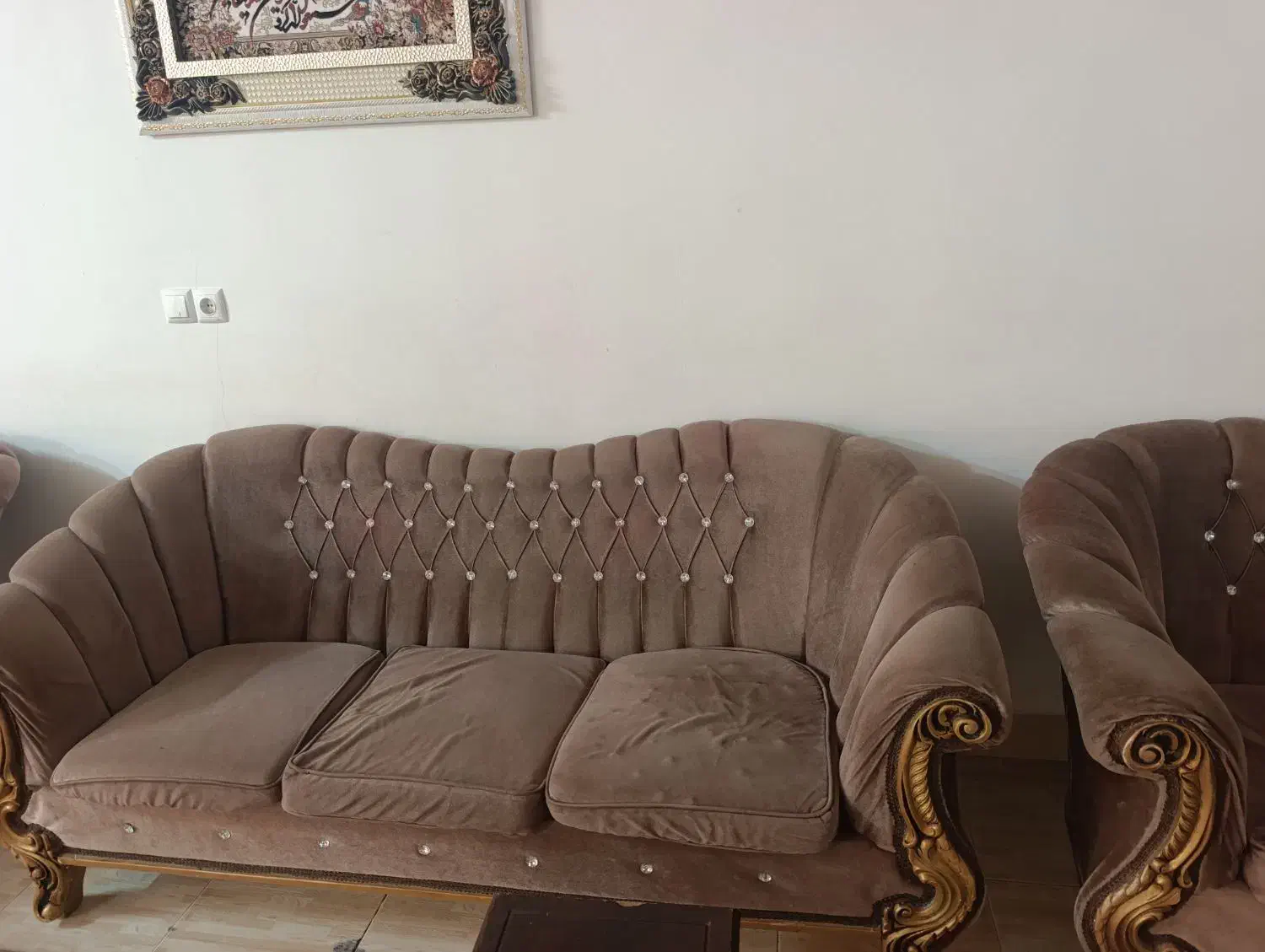 مبل راحتی|مبلمان خانگی و میز عسلی|نیشابور, شهرک جانبازان|دیوار