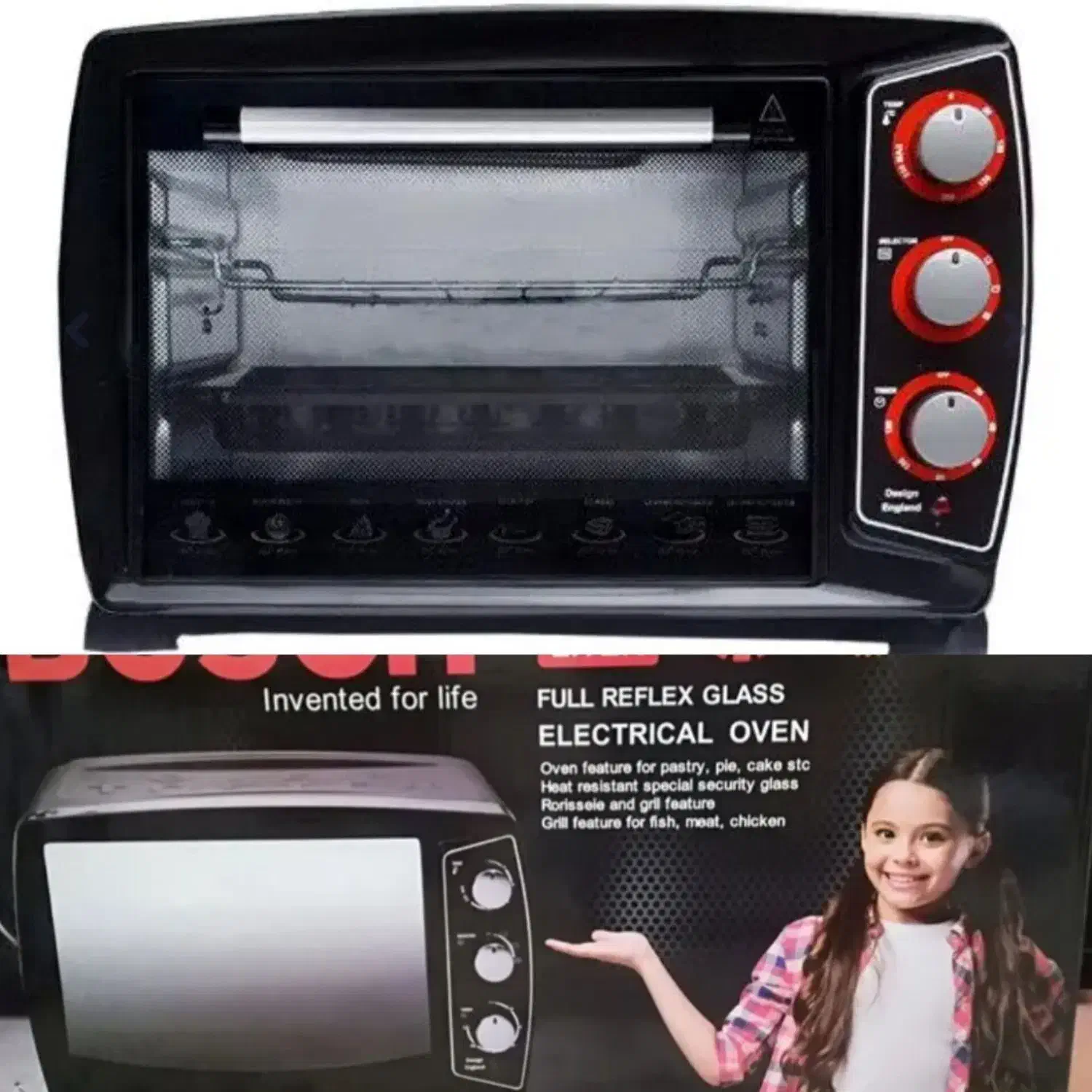 آوان توستر 60 لیتر بوش(دیواندره)|اجاق گاز و لوازم برقی پختوپز|دیواندره, |دیوار